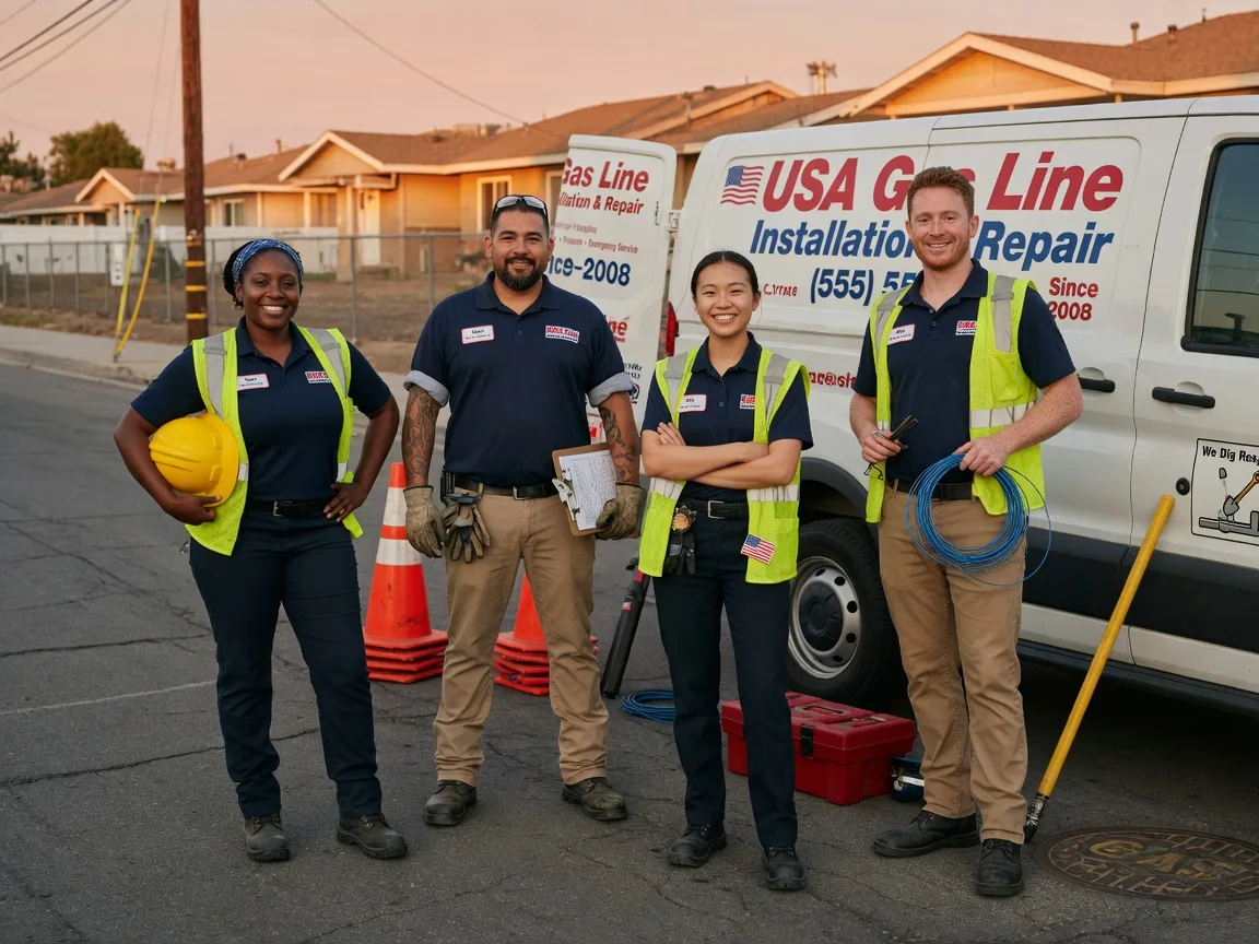 Gas Line Installation company in Colfax, CA